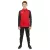 PUMA Teamliga 1/4 Zip Top Gyermek pulóver, Fenntartható edzőpóló dryCELL technológiával, Sportpóló 657237 01 Piros Méret:140
