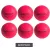 6-csomag SCOOP X-Treme Hockey Street Balls  Dimple Design - sport Equipment - fehér, zöld, rózsaszín, sárga, vagy narancssárga Méret: N