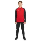 PUMA Teamliga 1/4 cipzár Top gyerek'' pulóver Sustainable Training Ing  dryCELL Sport Ing 657237 piros, kék, szürke, sárga, vagy zöld Méret: 164