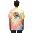 RE:fedett X NFL San Francisco 49ers férfi nyomtatott póló, pamut kerek nyakú, RCNFL13, színes Batik vagy szürke Méret: L