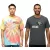 RE:fedett X NFL San Francisco 49ers férfi nyomtatott póló, pamut kerek nyakú, RCNFL13, színes Batik vagy szürke Méret: S