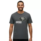 RE:fedett X NFL San Francisco 49ers férfi nyomtatott póló, pamut kerek nyakú, RCNFL13, színes Batik vagy szürke Méret: XL