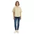 Versatile női túlméretezett Baggy Summer Shaket pamut Ing dzseki kabát Kabát 971295 bézs Méret: 44