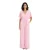 Loose-fitting női overáll  wide legs és tie Öv, perfect for új Year''s Eve, 969950 rózsaszín Méret: 50