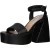 Comfortable Steve Madden szandál, női szandál Paysin SM11002379 001, fekete Méret: 40