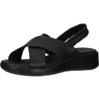 elegáns Legero szandál, slip-on Cipő nőknek, 2-000261, 100, fekete Méret: 37