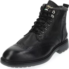   Trendy Pantofola d''Oro boka csizma cipő, fűző-up Cipő for férfi 10233052.11A fekete Méret: 41