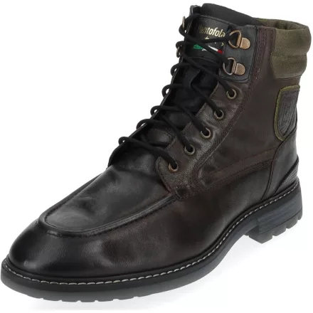 elegáns Pantofola d''Oro boka csizma cipő, fűző-up Cipő for férfi, 10233053.7ZW, barna Méret: 41