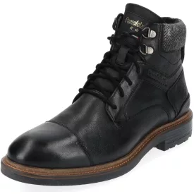   Sporty Pantofola d''Oro boka csizma cipő, fűző-up Cipő for férfi 10233056.25Y fekete Méret: 41