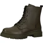 magas-quality BULLBOXER boka csizma cipő, fűző-up Cipő nőknek 610504E6LC KAKA zöld Méret: 41