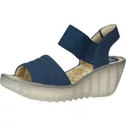 elegáns FLY London szandál, slip-on Cipő nőknek, P501414 002, kék Méret: 39