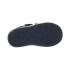 GEOX B kisgyermek sneaker légáteresztő talppal, középmagas cipő tépőzáras és részben valódi bőrrel, Baby Shoes Rishon, Each, vagy Biglia, Sötétkék Méret:20