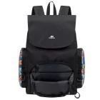 Rivacase Agora Urban Skaters hátizsák táska, Everyday hátizsák táska,  hátizsák táska, 15L, 5425 BK, fekete/színes Méret: N
