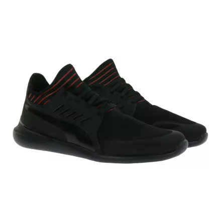 PUMA X Ferrari Sf Evo Cat Mace Uniszex Sneaker Ferrari logóval Motorsport Cipő 306228 01 Fekete/Piros Méret:38_1_2