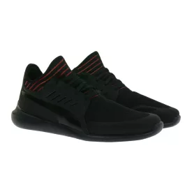   PUMA X Ferrari Sf Evo Cat Mace Unisex férfi női edzőcipő edző cipő  Ferrari Logo Motorsport Cipő 306228 01 fekete/piros Méret: 40