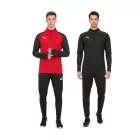 PUMA Teamliga 1/4 cipzár Top férfi pulóver Sustainable Training Ing  dryCELL Sport Ing 65723 in piros és fekete Méret: XS