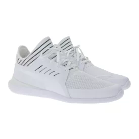   PUMA X Ferrari Sf Evo Cat Mace Unisex férfi női edzőcipő edző cipő  Ferrari Logo Motorsport Cipő 306228 02 fehér/fekete Méret: 46