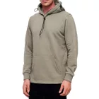 trendi férfi hooded Pulóver  integrated face álarc. pulóver pulóver 19139 Khaki Melange Méret: M