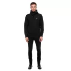 férfi sporty pulóver  a cool kapucni, Pulóver, hooded pulóver 19140, fekete Méret: S