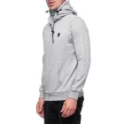 férfi sporty pulóver  a cool kapucni, Pulóver, hooded pulóver 19140 szürke Méret: 2XL