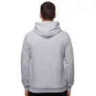 Cool hooded Pulóver for férfi, pulóver  alkalmi kangaroo zseb, pulóver pulóver 19152 szürke melange Méret: 2XL