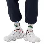 1 Pair of Happy Zokni Race Car női Organic pamut Zokni  All-Over Race Car Print, Everyday Zokni P002591 szürke/színes Méret: 36_40