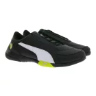 PUMA X Scuderia Ferrari SF Kart Cat III Női vagy Gyermek Sneaker Ferrari logóval Motorsport cipő 306219 05 Fekete/Fehér Méret:39