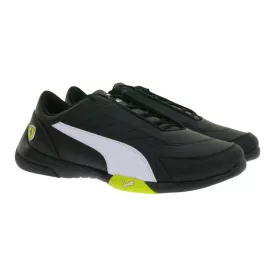   PUMA X Scuderia Ferrari SF Kart Cat III női vagy gyerek edzőcipő edző cipő  Ferrari Logo Motorsport Cipő 306219 05 fekete/fehér Méret: 40