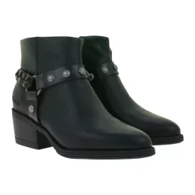   trendi Blowfish női boka csizma cipő,  Winter Cipő, J1723S 1001 fekete Méret: 38