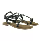 Trendy LAZAMANI női szandál  díszgomb - Summer Cipő LA75021 fekete Méret: 38