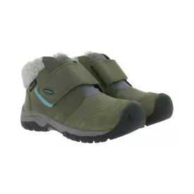   KEEN Kootenay IV Mid gyerek'' Winter Cipő, vízálló Snow csizma  Eco Anti-Odor kezelés, Outdoor Cipő 1026751 szürke Méret: 31