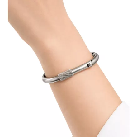 Modern Calvin Klein női nemesacél Karkötő   - csukló Ékszer KJJHMD10010 ezüst Méret: S