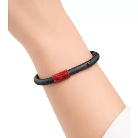   Modern Calvin Klein női nemesacél Karkötő in  stílus, arm Ékszer, csukló Ékszer KJJHBD11010 fekete Méret: S