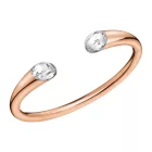 stílusos Calvin Klein női nemesacél Karkötő  Sparkling Crystals, csukló Ékszer, méret XS, KJ8YPF1402, rózsa arany Méret: N