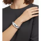 Modern Calvin Klein női nemesacél Karkötő, Arm Ékszer, méret XS csukló Ékszer KJ3QMD0001 ezüst Méret: N