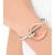 elegáns Calvin Klein Clinc női nemesacél karperec Karkötő, arm és csukló Ékszer, méret XS, KJ9PPF2001, ezüst/rózsa arany Méret: N