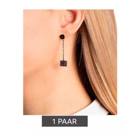   Calvin Klein női pötty fülbevaló ékszer  Swarovski Crystals KJ9CVE140100 szürke Méret: N