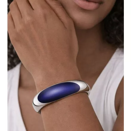 stílusos Calvin Klein Ellipse női karperec in nemesacél, Arm & csukló Ékszer KJ3QLD0201 ezüst/kék Méret: S