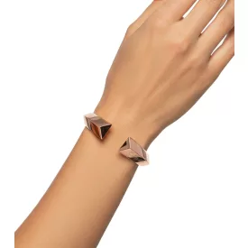   Timeless Calvin Klein női nemesacél karperec Karkötő, elegáns arm és csukló Ékszer, méret XS, KJ4TPD1001, rózsa arany Méret: N
