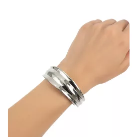   stílusos Calvin Klein női nemesacél karperec Karkötő, csukló Ékszer, méret XS, KJ4SMD0001, ezüst Méret: N