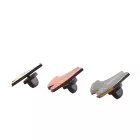 3-csomag Calvin Klein Unisex férfi női Boat-Design Pin-Up Brooches, nemesacél, KJJNDH300100, fekete/narancssárga/bézs Méret: N