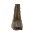 elegáns Clarks női Seren 55 Top British  ódi bőr magassarkú boka csizma cipő – klasszikus boka csizma cipő 26166940 Cognac barna Méret: 39