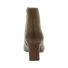 elegáns Clarks női Seren 55 Top British  ódi bőr magassarkú boka csizma cipő – klasszikus boka csizma cipő 26166940 Cognac barna Méret: 39