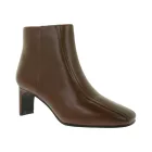 elegáns Clarks női Seren 55 Top British  ódi bőr magassarkú boka csizma cipő – klasszikus boka csizma cipő 26166940 Cognac barna Méret: 40