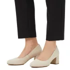 Timeless női körömcipő in  look, business Cipő  blokk  954644 bézs Méret: 42
