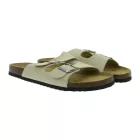 klasszikus férfi summer papucs cipő  buckles 956650 bézs Méret: 43