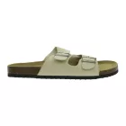 klasszikus férfi summer papucs cipő  buckles 956650 bézs Méret: 43