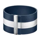 Trendy Calvin Klein női ódi bőr Karkötő  a wide ellentét csíkos. Karkötő méret XS (15cm) KJ9K in fekete, navy, piros, vagy anthracite. Méret: N