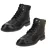 Comfortable Pantofola d''Oro boka csizma cipő, ódi bőr fűző-Up Cipő for férfi 10233053, fekete vagy barna Méret: 42