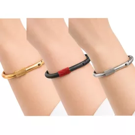   Modern Calvin Klein női nemesacél Karkötő   - Karkötő, csukló Ékszer - ezüst, fekete, vagy arany Méret: L